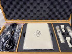 013tube-m Soyuz Microphones 013 Tube Small-diaphragm Condenser Microphone - Matched Pair With Oak Case