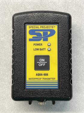 Aqua-808 Special Projects Waterproof Uhf Transmitter As-is