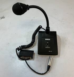 D7-10-01 Speco Mhl-5s With Rdl Stm-2x Low-noise Adjustable Microphone Preamplifier Inch Cic