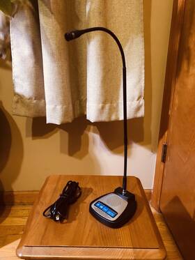 Tbk6-b Speechware Usb 6-in-1 Gooseneck Tablemike With Exclusive Variable Long-ra