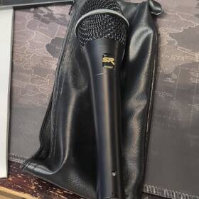 Sr 600087 Wired Dynamic Cardioid Handheld Vocal Microphone Black With Storage Bag