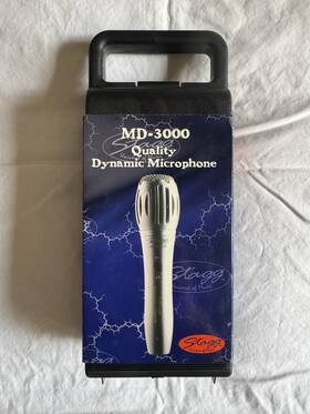 Md-3000sc Stagg Quality Dynamic Microphone For Vocalists And Musicians