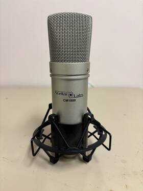 Cm1800 Stellar Labs Studio Condenser Microphone Shockmount