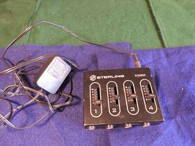 S104ha Sterling Audio 4-channel Professional Headphone Amplifier With Power Adapter