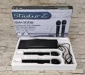 Gw-3002 Studio Z Multipurpose Wireless Microphone With Rechargeable Receiver