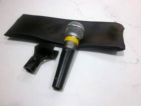 Km81 Studiomaster Km52 Dynamic Microphone Switched And Clip Shure Carry Pouch