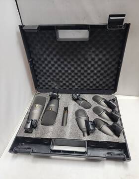 Drk-f5h3 Superlux 8 Piece Drum Mic Set- Microphone Pack