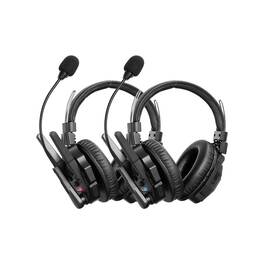 Synco 061049420803 Xtalk Xmax2 Full-duplex Wireless Intercom System With 2 Double-ear Head