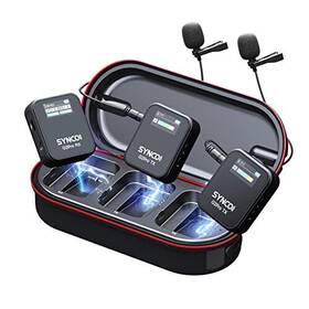 Synco 784300949657 Wireless Lavalier Microphone G2 A2 Pro 2.4g Dual Lapel - Scratch And Dent