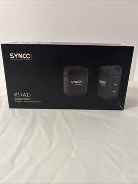 Wair-g1-a1 Synco Audio New 2.4 Ghz Ultracompact Digital Wireless Microphone System