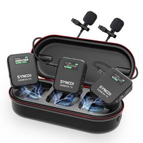 G2a2promax Synco Wireless Microphone System With Charging Case G2a2 Mega Dual
