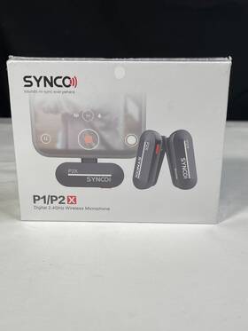 P1xl Synco Digital 2.4ghz Noise Cancellation Wireless Lavalier Microphone