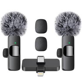 Wm356 Taoolp 2 In 1 Wireless Mini Microphone For Iphone Ipad Android Phone - Bluetooth L