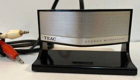63035 Teac Stereo Dynamic Microphone Impedance 600 Ohms - Untested Japan