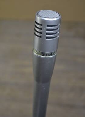 Mc-10 Teac Cardioid Moving Coil Microphone Wired - Tested Works
