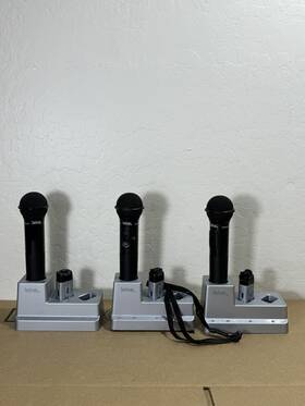 Irt-55 Teachlogic Irh-35 Lot Of 3 Brc-60 With Irt-55/60 Ab Mics