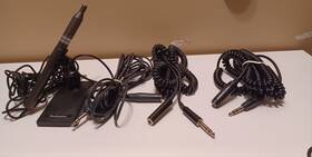 Rp-3800e Technics 3800e Vintage Electret Condenser Microphone With Accessories