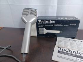 Rp-3215e Technics Vintage Stereo Electret Condenser Microphone 600ohm
