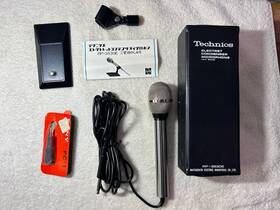 Rp-3530e Technics Vintage Electret Condenser Microphone