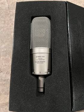 At40475v Technika Audio Technica Capacitor Studio Microphone