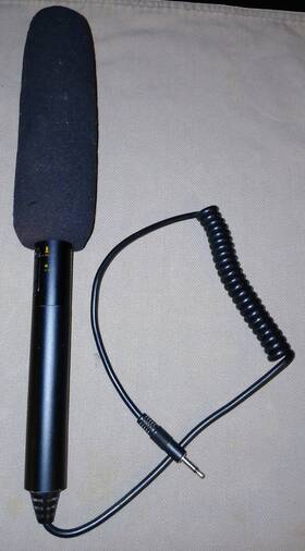 Atr-55 Technika Audio Technica Telemike Electret Condenser Shotgun Camera Microphone Mic
