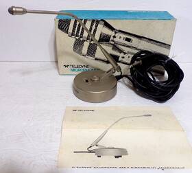 Eo-310 Teledyne Japan Vintage Omni-directional Electret Condenser Microphone