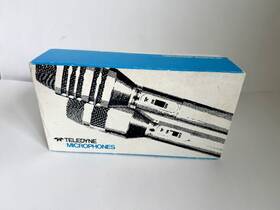 Mk-055 Teledyne Microphone Omnidirectional Dynamic Untested