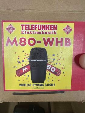 M80-whb Telefunken Wireless Dynamic Microphone Capsule Black