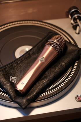 Sytm-019-ac Telefunken M80 Custom Handheld Supercardioid Dynamic Microphone - Copper Body
