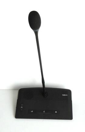 71.98.0307 Televic D-cerno C Sl Chairman Discussion Unit With Removable Microphone