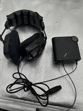 64437-006 Telex 70681 64437 Ph-2 Headset With Wireless Mic Transmitter T206 Beltpack