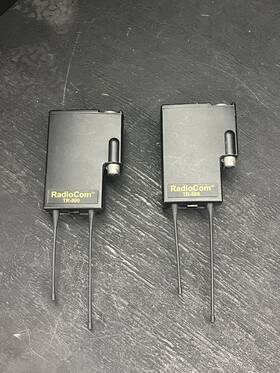 71306a4 Telex Radiocom Tr-800 2-channel Uhf Wireless Beltpack #2 041426