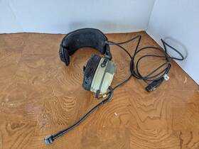 Ph-100 Telex Single Ear 4 Pin Headset With Microphone For Football Coach Comms