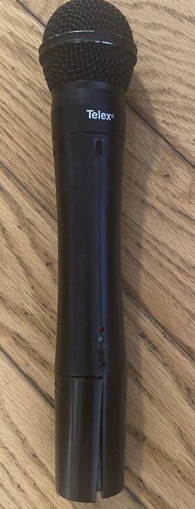 Vh12n1 Telex Uh12n1 N/d167 Wireless Handheld Microphone Used