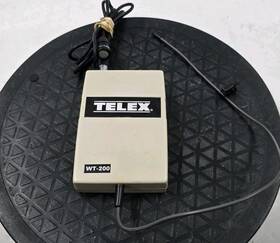 Eb-19603 Telex Wt-200 Wireless Transmitter With Microphone - Tested