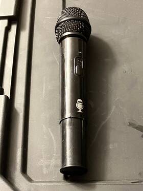Smm-107a The Singing Machine Microphone Vhf Wireless Model