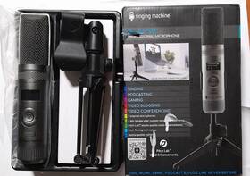Smm2097 The Singing Machine All In One Professional Microphone - Black