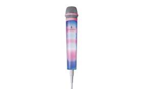 Smm225p The Singing Machine 1/4 6.35mm Wired Light-up Microphone Pink