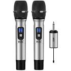 Tn120074si Tonor Handheld Wireless Microphone System Uhf Channel With Mini Receiver