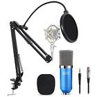 Tn516bu Tonor Professional Studio Condenser Microphone Computer Pc Kit Arm
