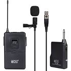Tn590bl Tonor Pro Instrument Wireless Lavalier Lapel Microphone With Bodypack Portable