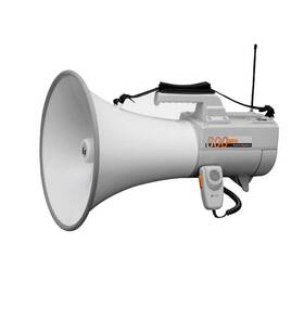 Er-2930w Toa Wireless White 30w Shoulder Megaphone With Whistle