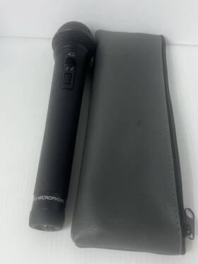 Wm-5265 Toa Wireless Cardioid Microphone Model Working See Video Barely Used