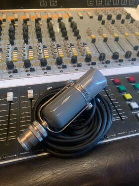 Jc37 Tonelux Large Diaphragm Tube Microphone With Psu