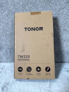 Tw310 Tonor Tw320/tw310 Uhf Professional Wireless Dual Microphones Black - Missing Pc