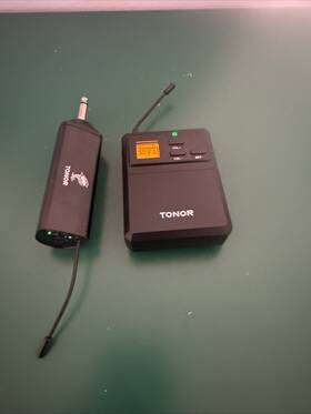 Tw822 Tonor Tw621 Uhf Wireless Microphone Transmitter And Mic Receiver