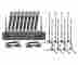 Uhf-8800-ii-mc Uhf8800iimc Vocopro 8 Channel Wireless Microphone System W Stands And Cables 692868262951
