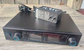 D733 Unbranded But Oem Rbr Digital Uhf Wireless Microphone Transmitter / Receiver Only - Karaoke