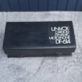 Mdf-614 Univox Df-614 Cardioid Dynamic Microphone Black 4 Pin With Cable And Case