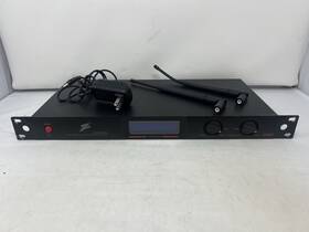Gw-9002 Unsure Uhf Wireless Microphone Receiver - Pro Audio Rack Mount Stackable Black